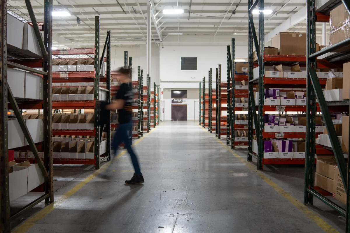 Fulfyld warehouse floor