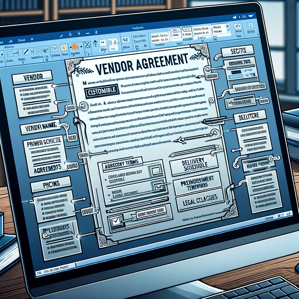 How to Make Editable Vendor Agreement Template in Word Doc