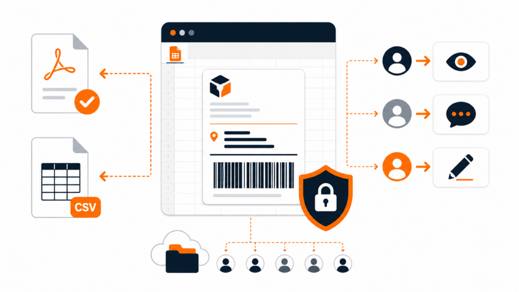 Save, Protect, and Share the File