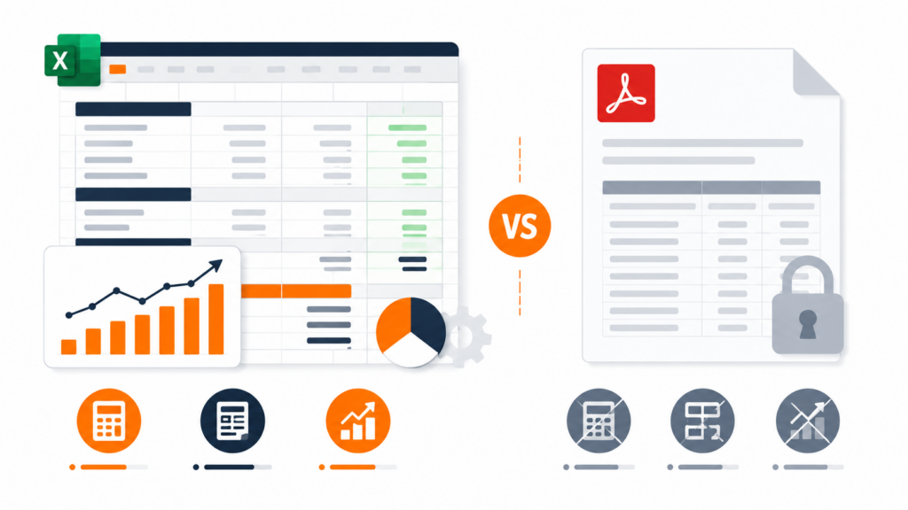 Why an Editable Template Beats a Static PDF